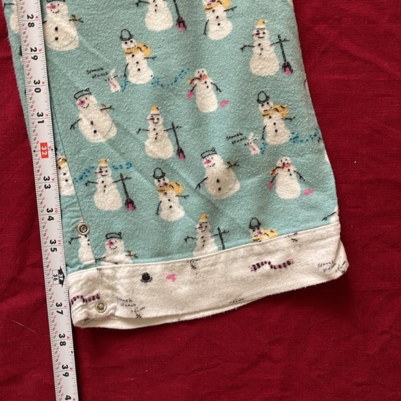 MunkiMunki Sz S Snowman Pajama Set - Picture 14 of 15